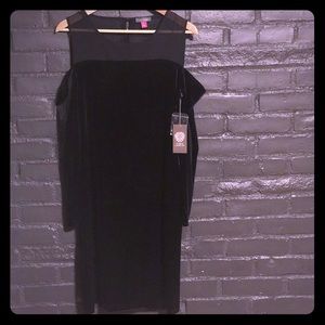 NEW Cold Shoulder Little Black Dress